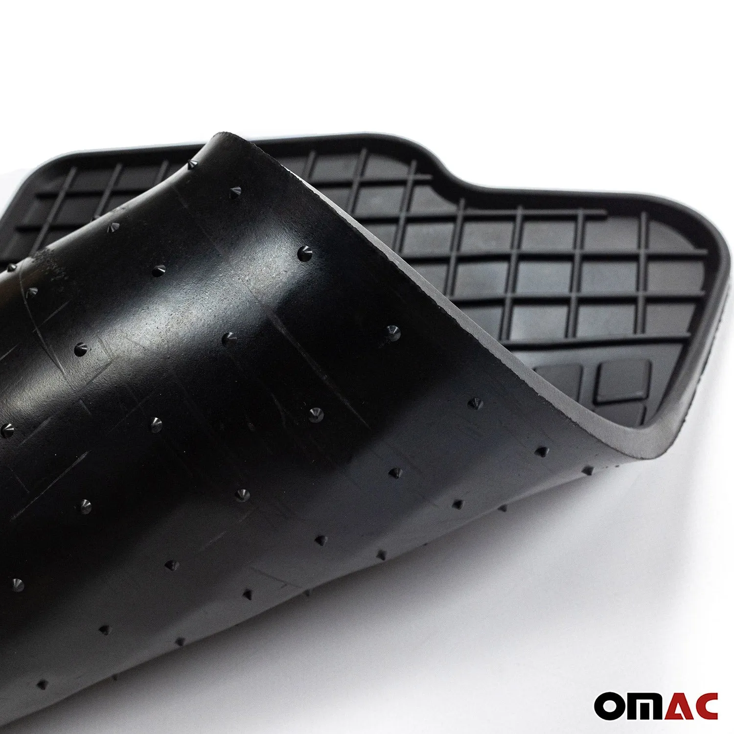 1999-2005 BMW 3 Series E46 Sedan & Touring Floor Mats Liners Full Set All Weather Rubber Black