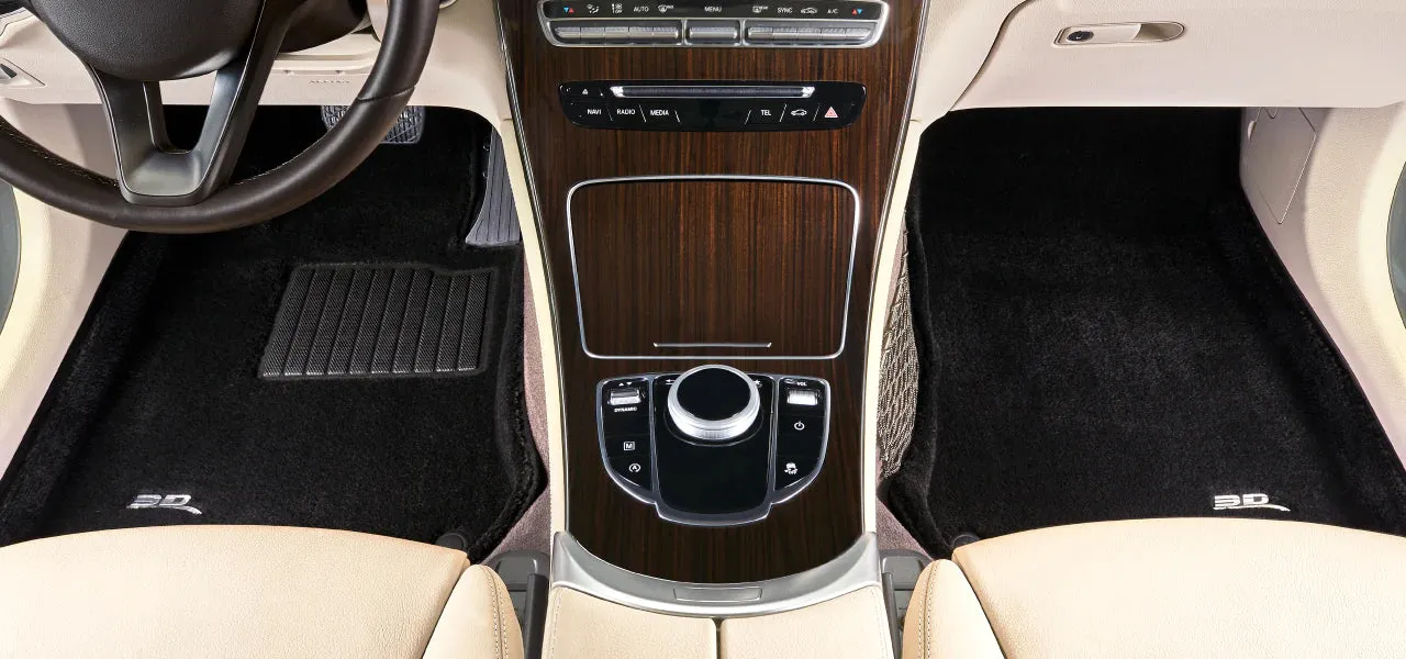 3D MAXpider Floor Mats Kia EV6 (22-24) Premium Perfect Fit Carpet Series - Complete Set
