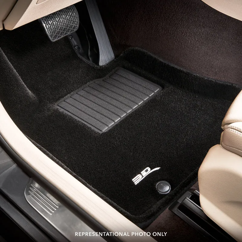 3D MAXpider Floor Mats Kia EV6 (22-24) Premium Perfect Fit Carpet Series - Complete Set