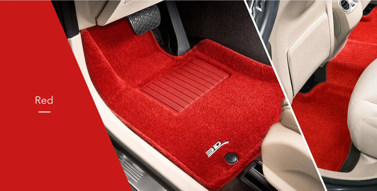 3D MAXpider Floor Mats Kia EV6 (22-24) Premium Perfect Fit Carpet Series - Complete Set