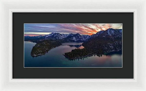 50 Shades Of Tahoe by Brad Scott - Framed Print