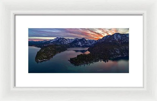 50 Shades Of Tahoe by Brad Scott - Framed Print