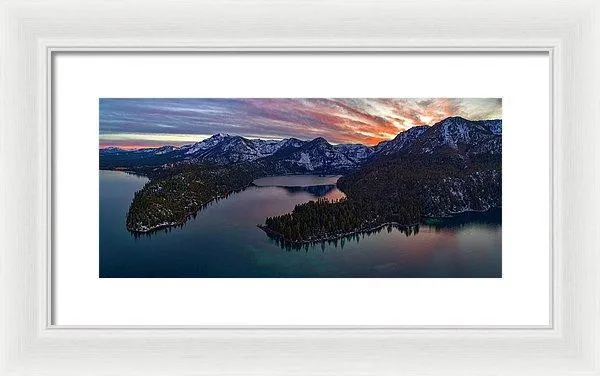 50 Shades Of Tahoe by Brad Scott - Framed Print