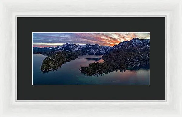 50 Shades Of Tahoe by Brad Scott - Framed Print