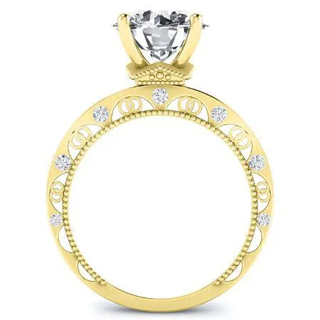 Acacia - Round Diamond Bridal Set