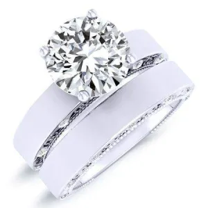 Acacia - Round Diamond Bridal Set
