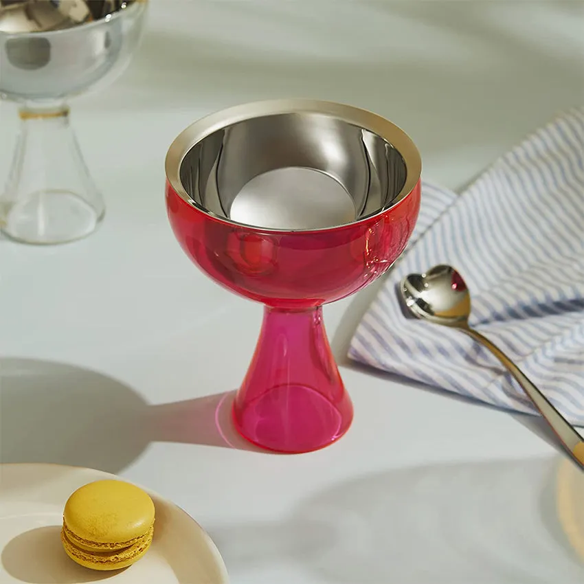 Alessi | Big Love Ice Cream Bowl & Spoon Set