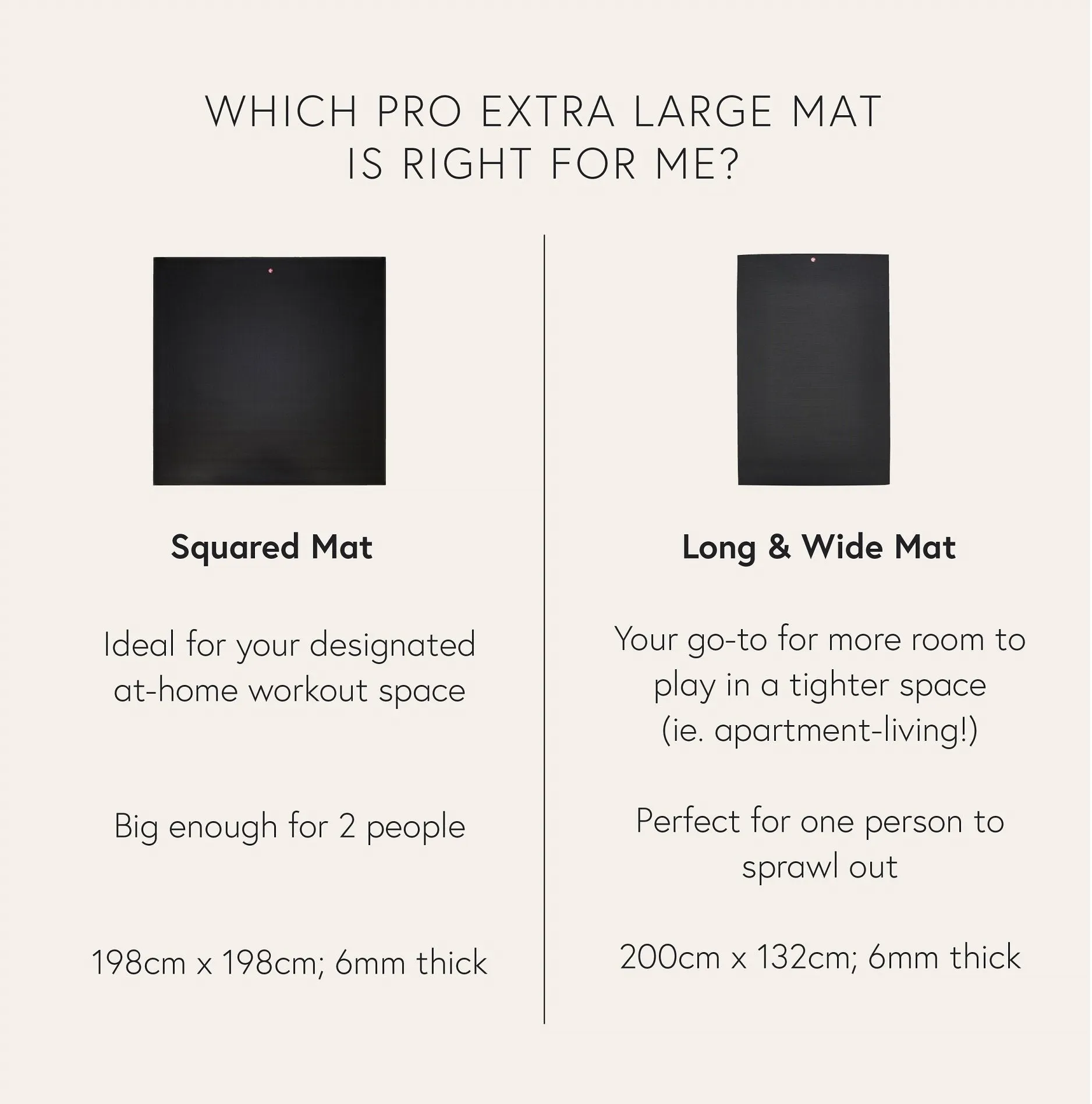 Almost Perfect PRO™ EXTRA LARGE YOGA MAT