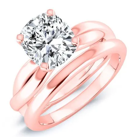 Baneberry - Cushion Diamond Bridal Set