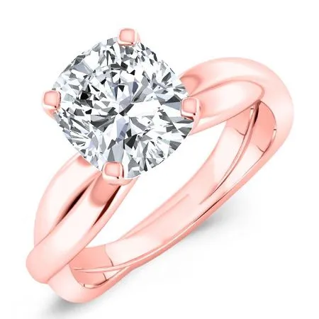 Baneberry - Cushion Diamond Bridal Set