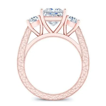 Belladonna - Round Diamond Bridal Set