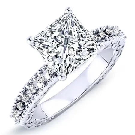 Carmel - Princess Diamond Bridal Set