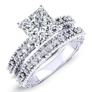 Carmel - Princess Diamond Bridal Set