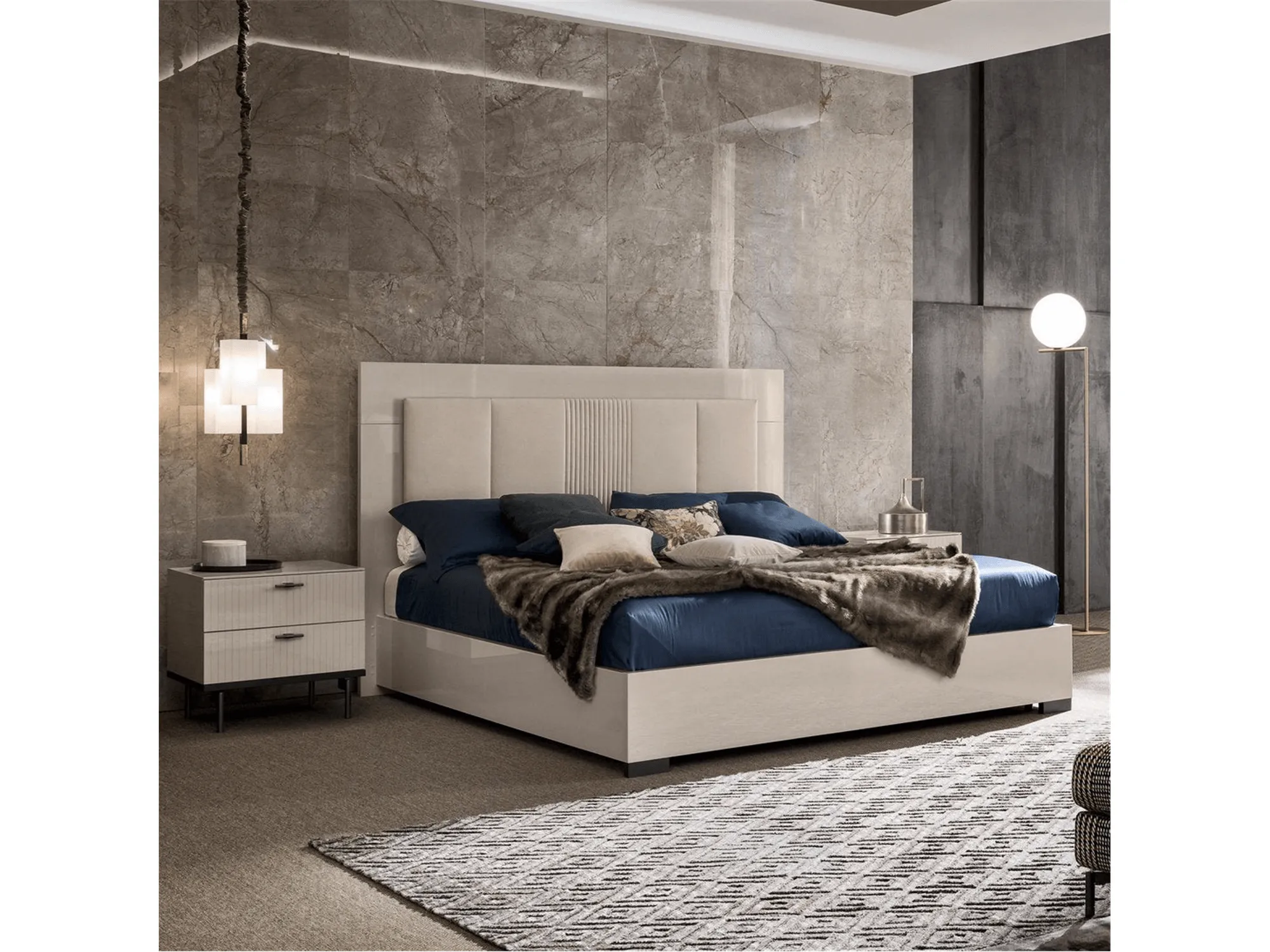Clara Bed King Size Without LED