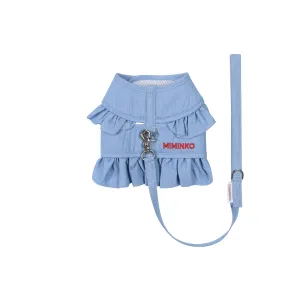 Denim With It Harness Set - Blue