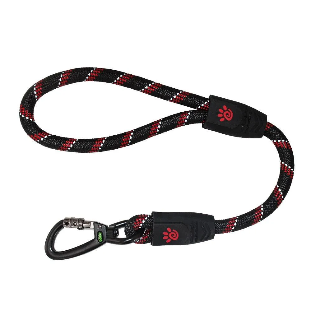 DOCO® Reflective Traffic Rope Dog Leash - Click & Lock Snap - 20 inch