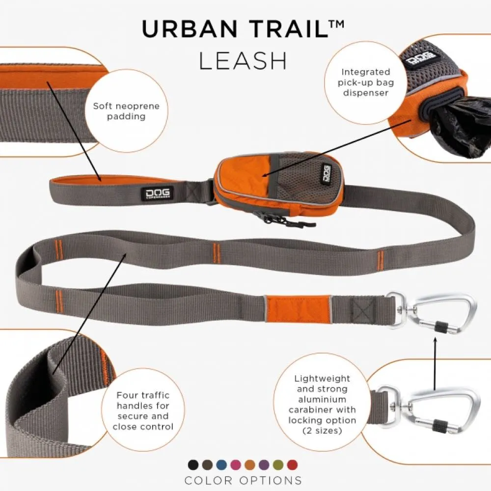 DOG Copenhagen Urban Trail Dog Leash (Orange Sun)