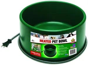 Farm Innovators P-60 Pet Bowl, 1.5 gal Volume, Green :EA: QUANTITY: 1