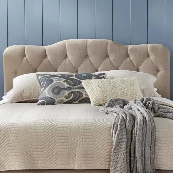 Forest Upholstered Bed with Storage in Grey Suede