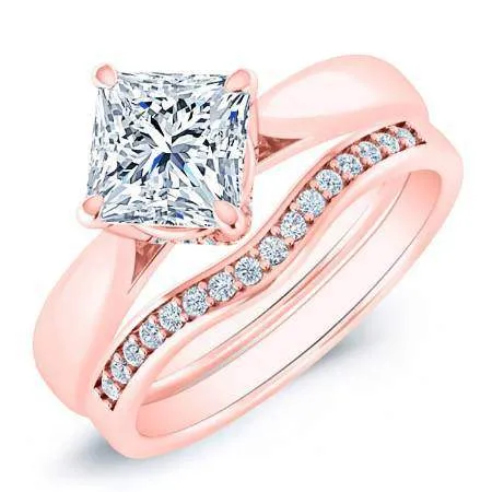 Gardenia - Princess Diamond Bridal Set