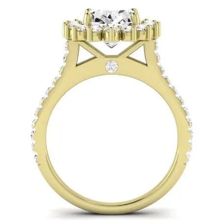 Gazania - Oval Diamond Bridal Set
