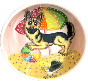 German Shepherd Dog Bowl