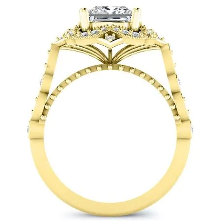 Hana - Princess Diamond Bridal Set