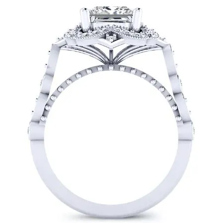 Hana - Princess Diamond Bridal Set