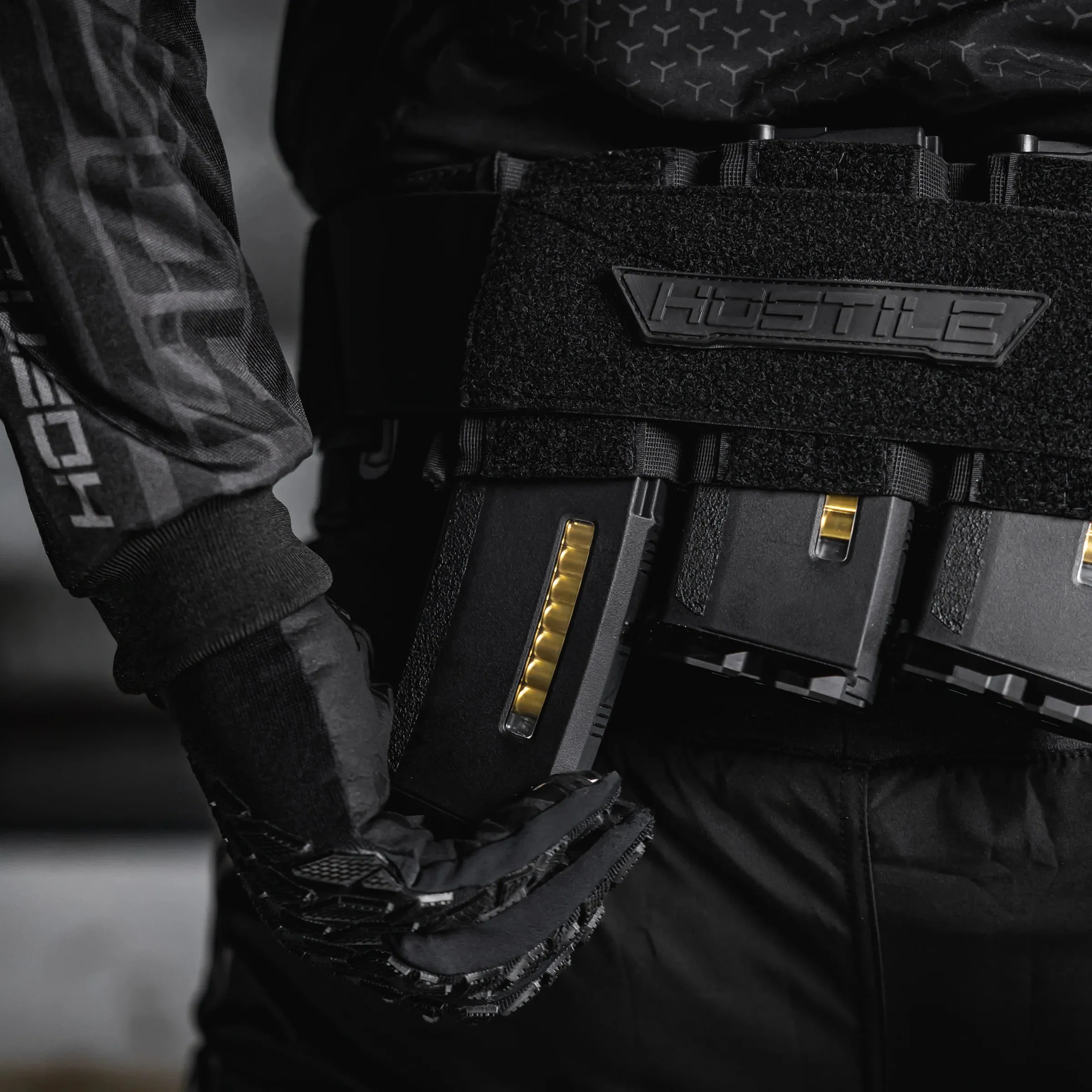 HK Army Hostile CTS Speed Flex Belt with Air Link Holster - Black