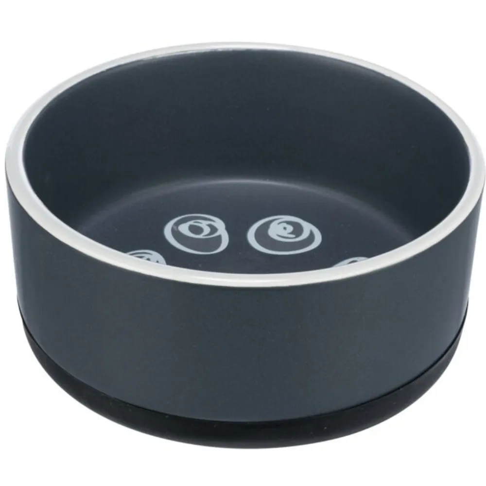 Jimmy Ceramic Bowl With Rubber Base