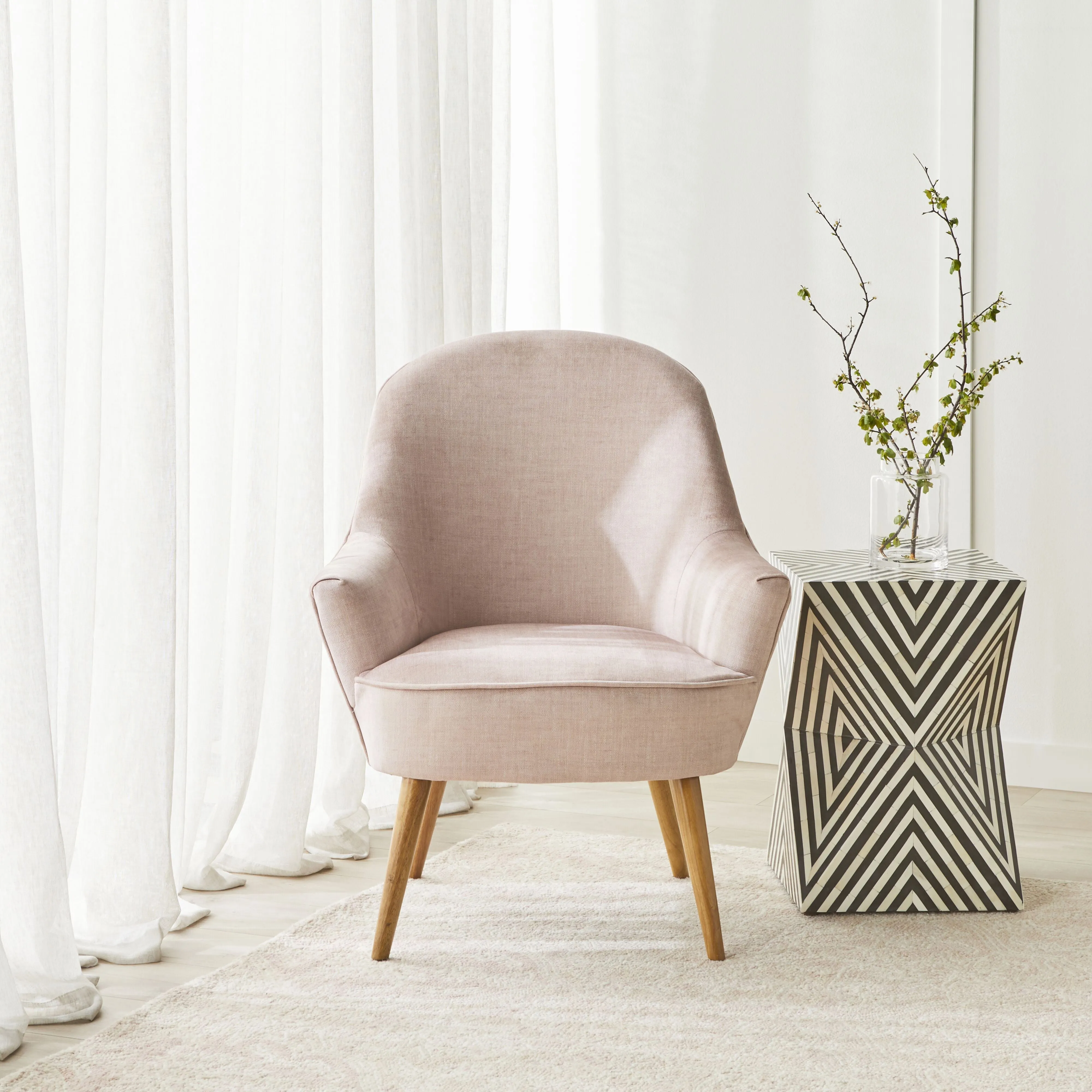 Jive Occasional Chair Aura Blush