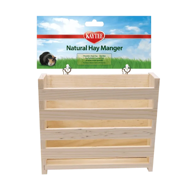 Kaytee Natural Wooden Hay Manger