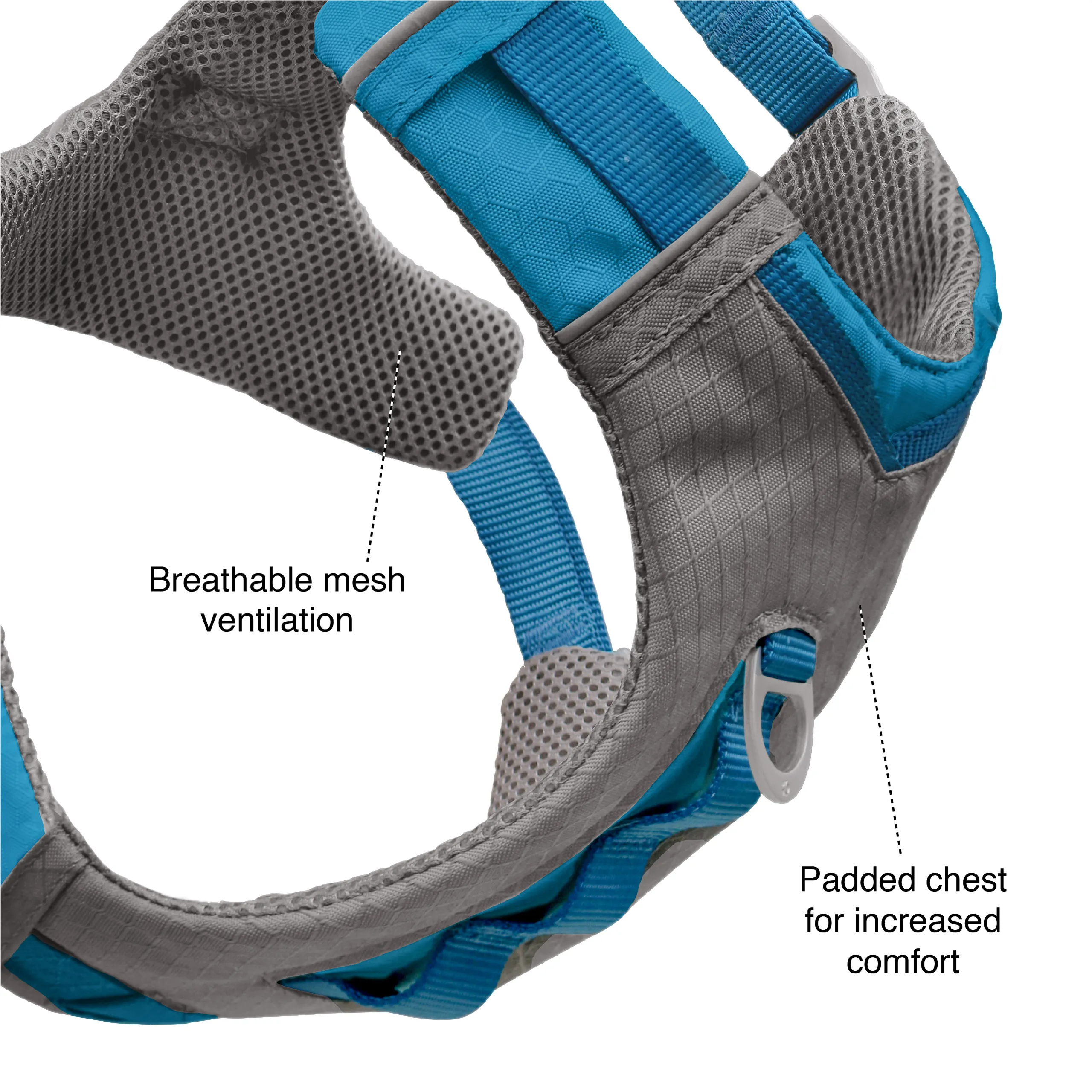 Kurgo Journey Air Dog Harness Black
