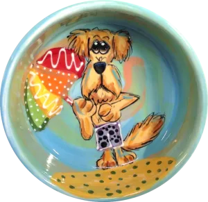 Labradoodle Dog Bowl