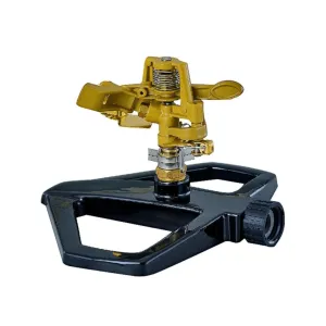 Landscapers Select Pulsating Lawn Sprinkler With Metal Base