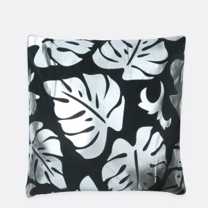 Leaflet Preprint Velvet Cushion Cover