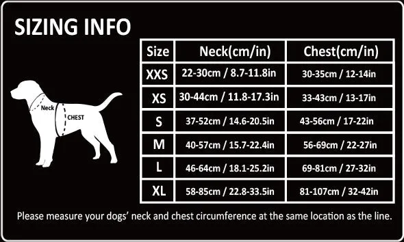 Lightweight 3M reflective Harness Black S For Dogs