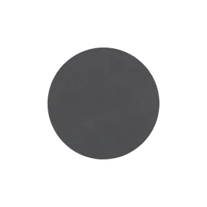 LindDNA Circle Coaster Anthracite Grey 10cm