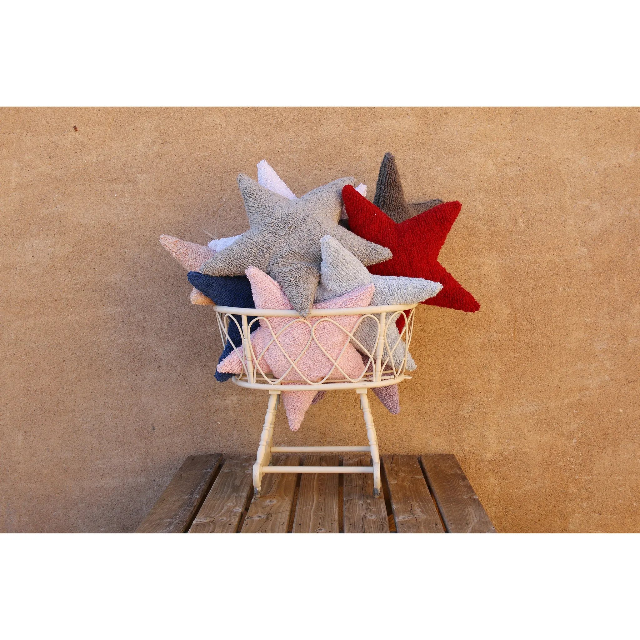 Lorena Canals Star Pink Washable Cushion (Pre-Order; Est. Delivery in 4-8 Weeks)