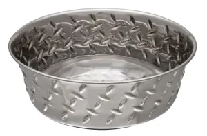 Loving Pets 7258 Pet Feeding Dish, 5 qt Volume, Stainless Steel, Silver :EA: QUANTITY: 1