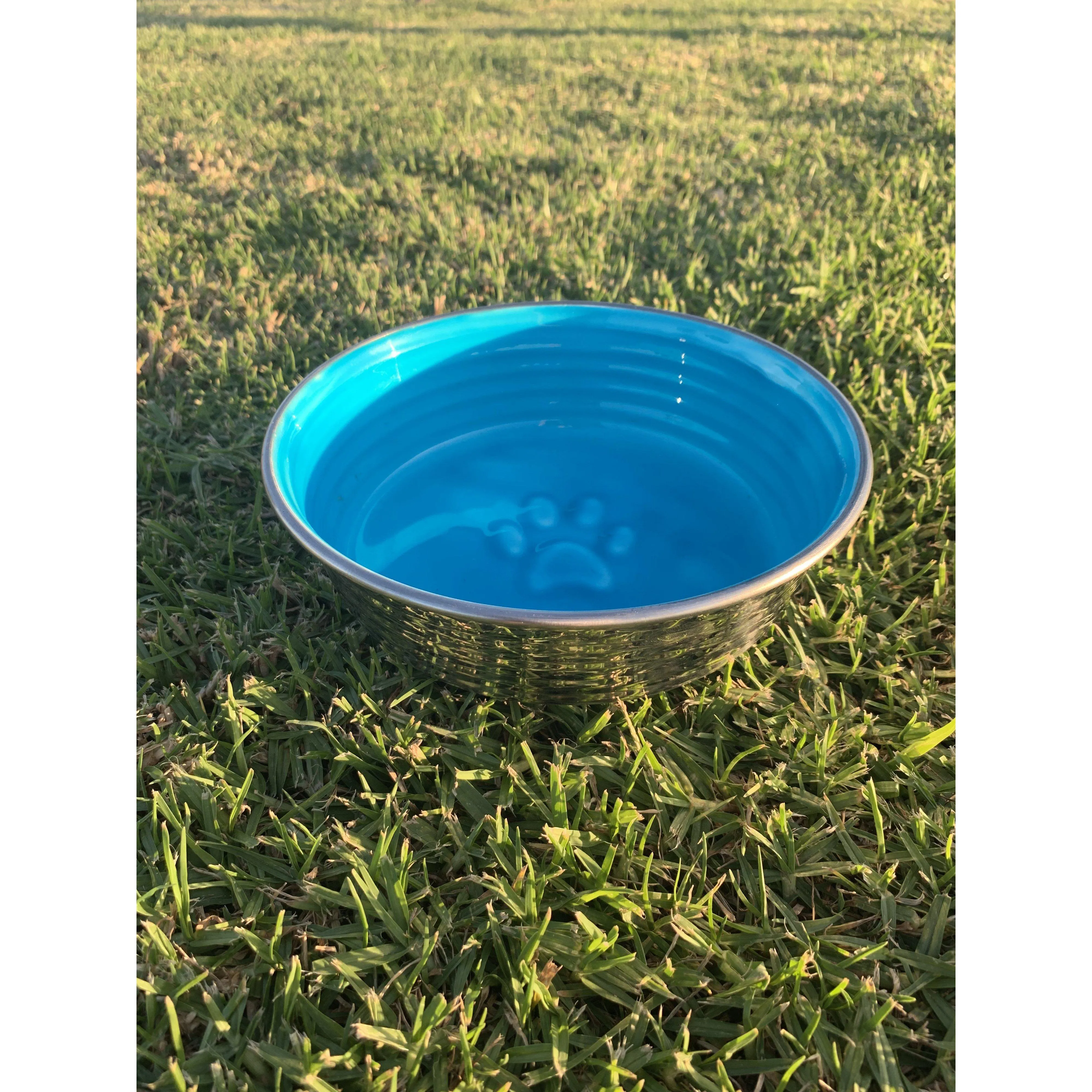 Loving Pets Le Bol Dog Bowl Seine Blue Medium