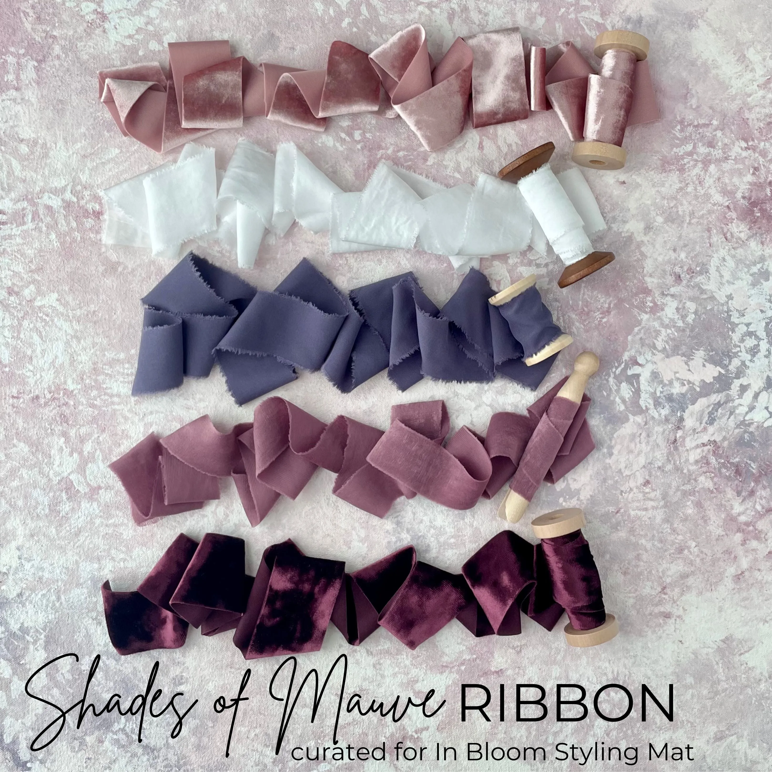 MADE to ORDER ~ January SHIP ~ In Bloom ~ Flat Lay Styling Mat