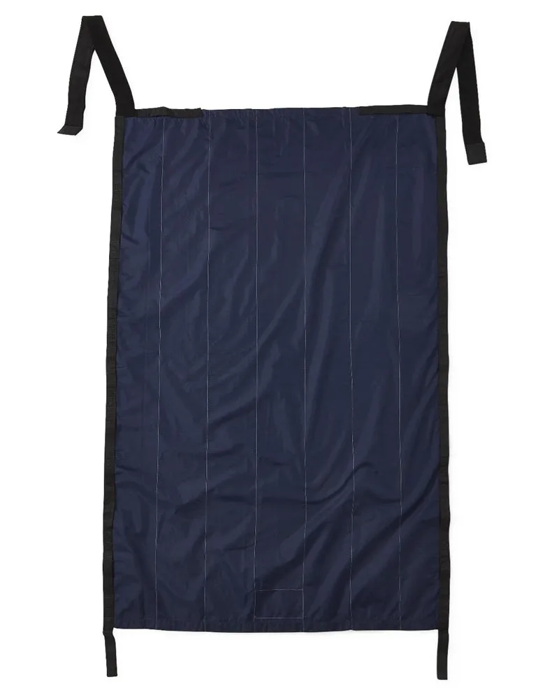 Medline Comfort Glide Repositioning Sheet Blue 35"x 55" Case of 12