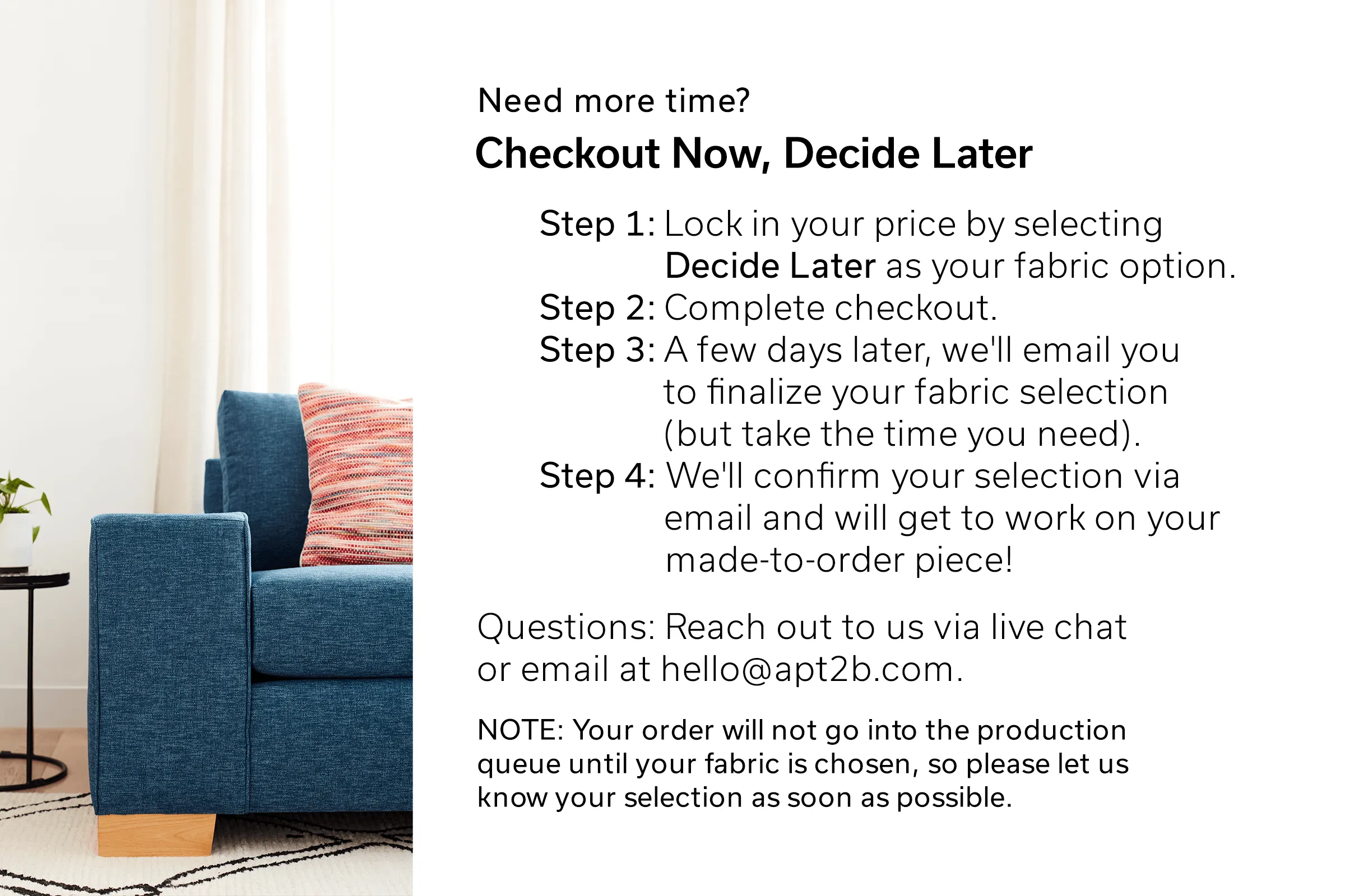 Monroe Drive 3pc Sleeper Sectional :: Leg Finish: Natural / Configuration: LAF - Chaise on the Left / Sleeper Option: Memory Foam Mattress