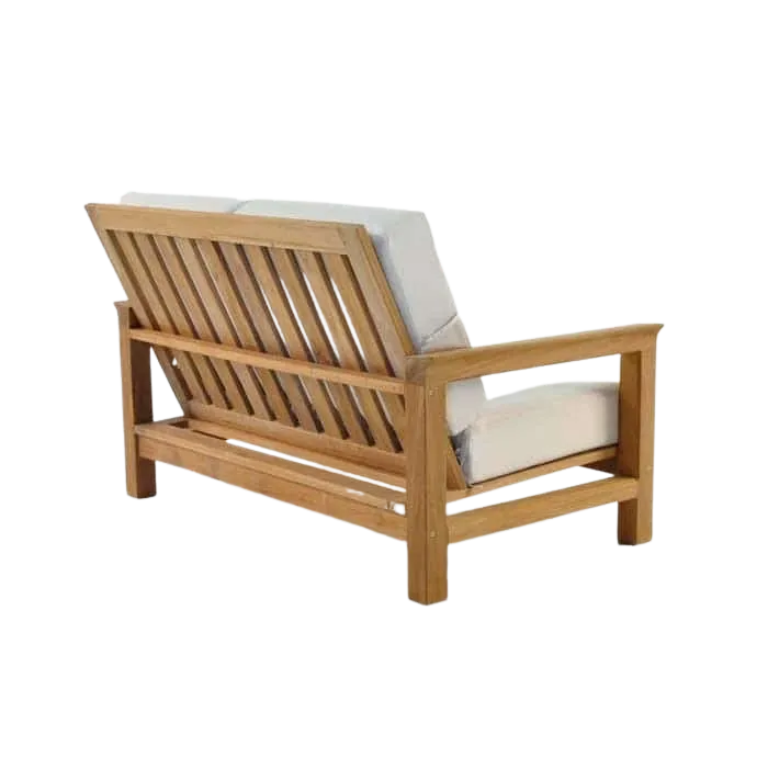 Monterey Teak Outdoor 2-Seater Sofa