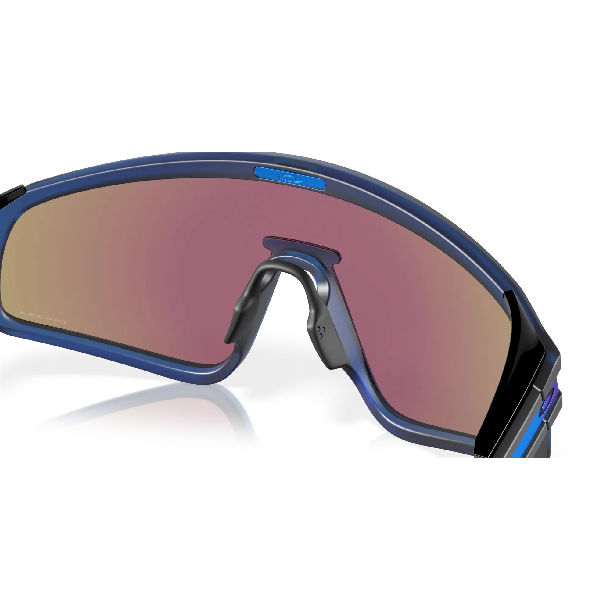 Oakley Latch Panel Prizm Sapphire Lenses, Matte Transparent Navy Frame