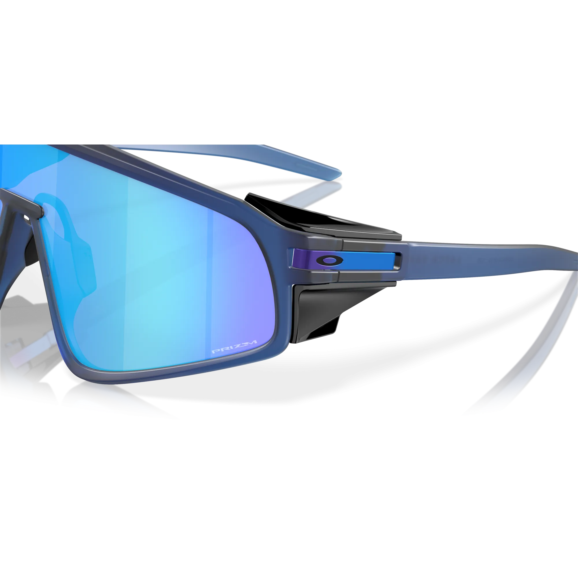 Oakley Latch Panel Prizm Sapphire Lenses, Matte Transparent Navy Frame