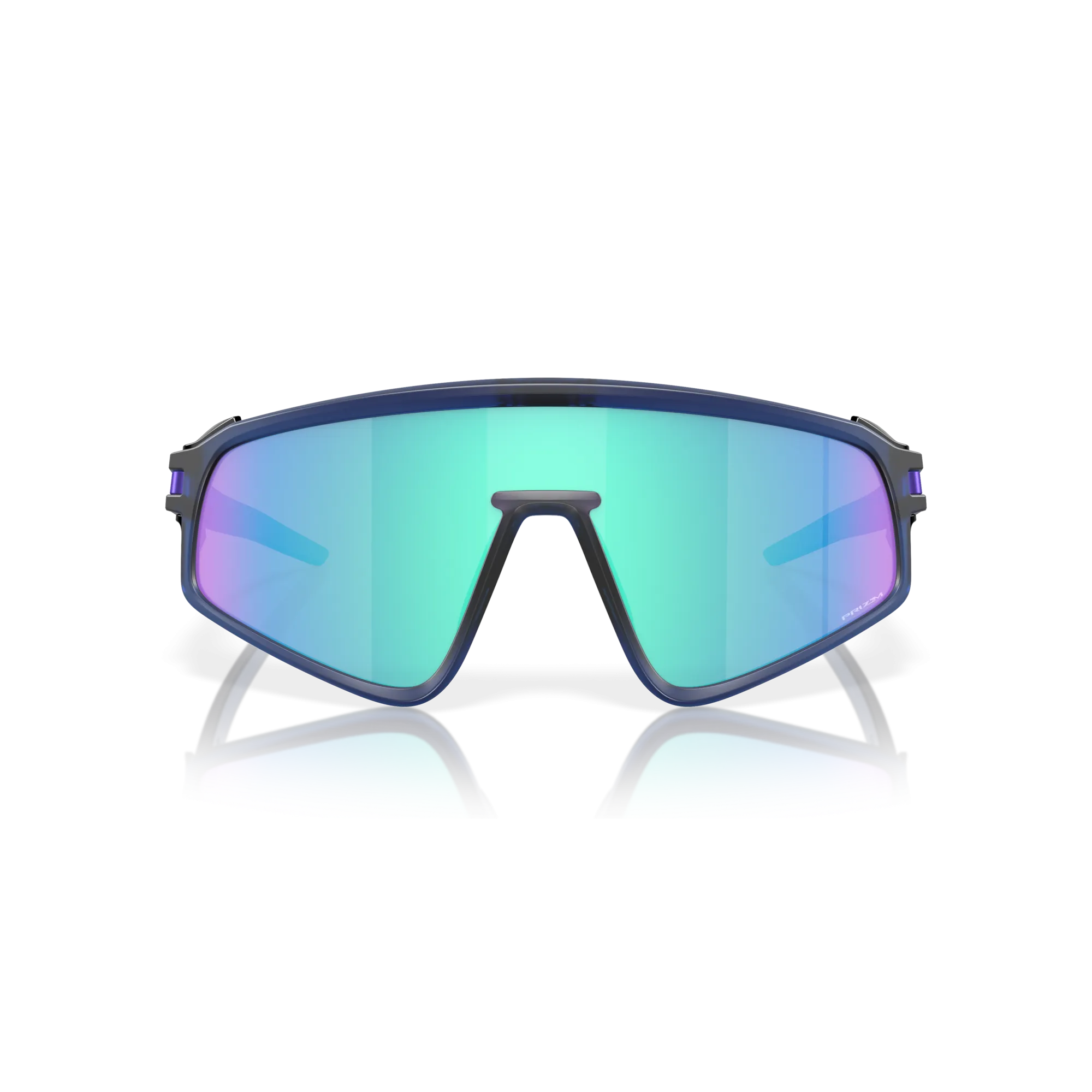 Oakley Latch Panel Prizm Sapphire Lenses, Matte Transparent Navy Frame