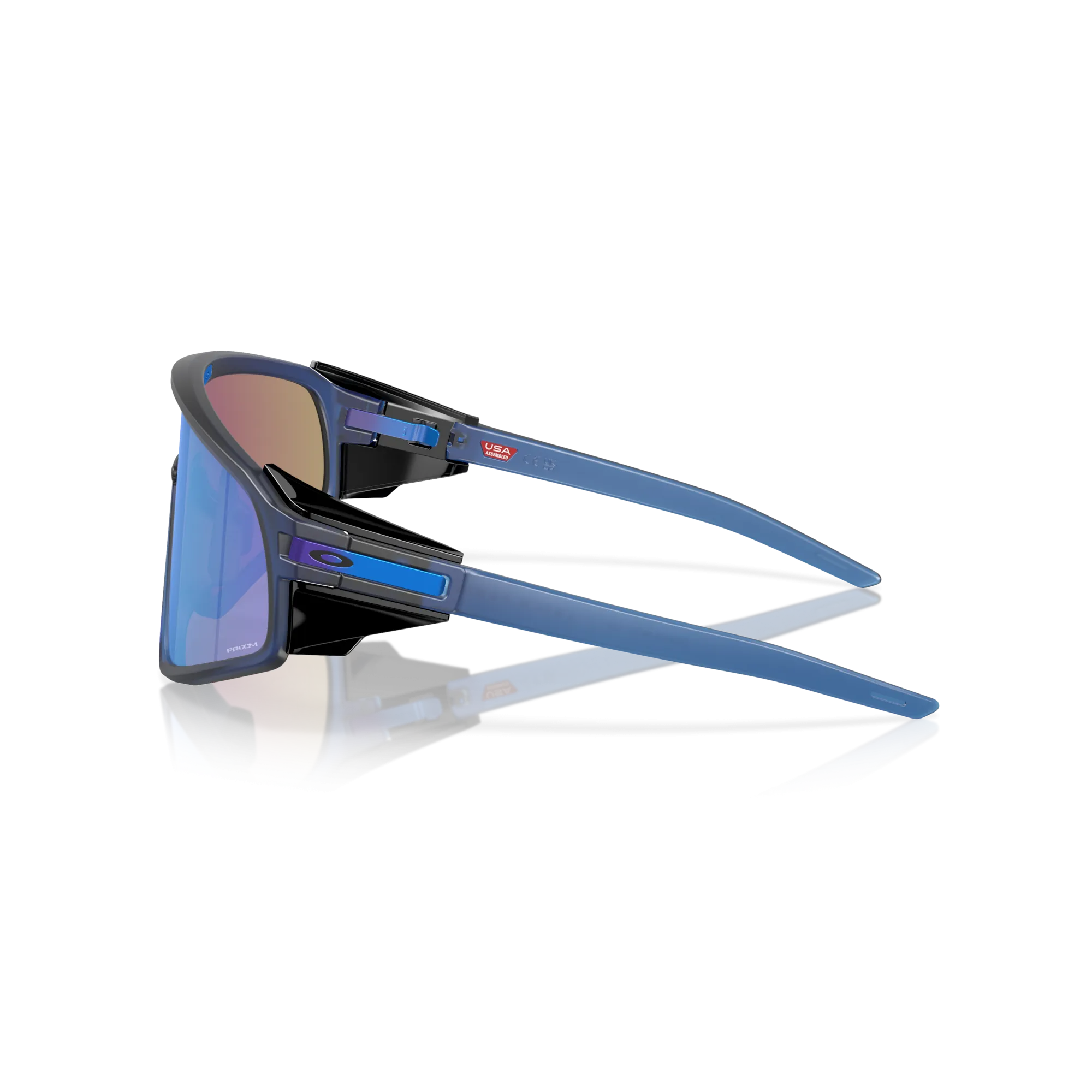Oakley Latch Panel Prizm Sapphire Lenses, Matte Transparent Navy Frame
