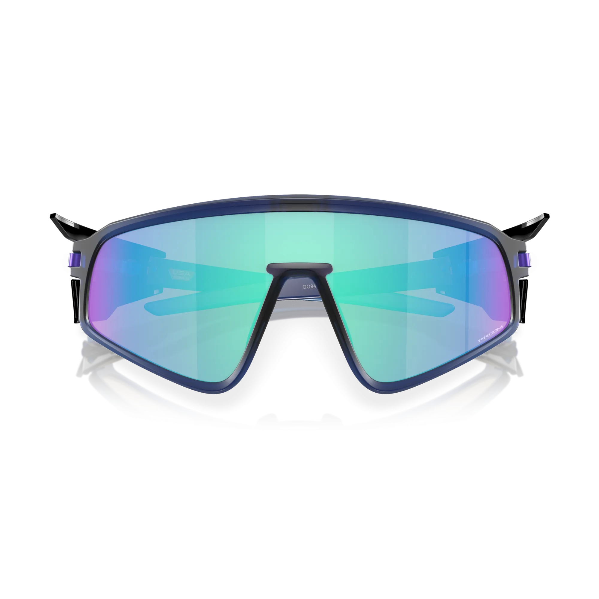 Oakley Latch Panel Prizm Sapphire Lenses, Matte Transparent Navy Frame